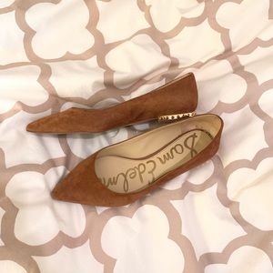 Sam Edelman Flats (camel color, pointy toe) size 7